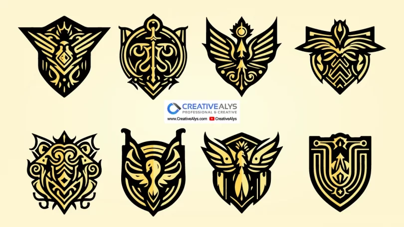 Free Creative Crests in Vector