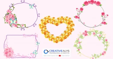 Free Vector Floral Frames to Download for Your Designs