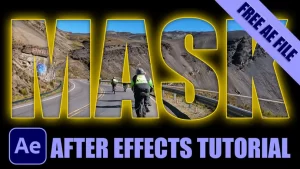How to Create a Video Text Mask in Adobe After Effects – Free AE Project Download
